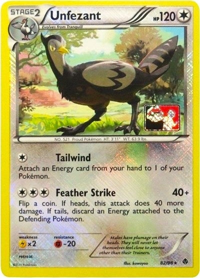 Image for Unfezant (082/098) [League & Championship Cards]