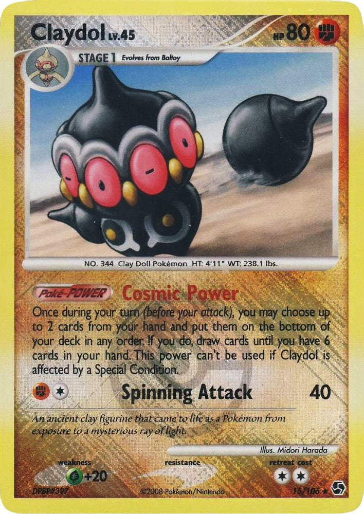 Image for Claydol (015/106) [League & Championship Cards]