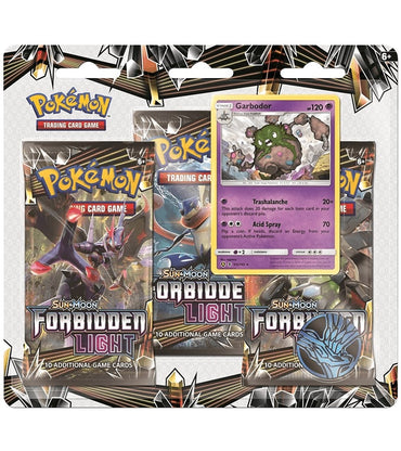 Image for Forbidden Light 3 Pack Blister [Garbodor] [SM - Forbidden Light]