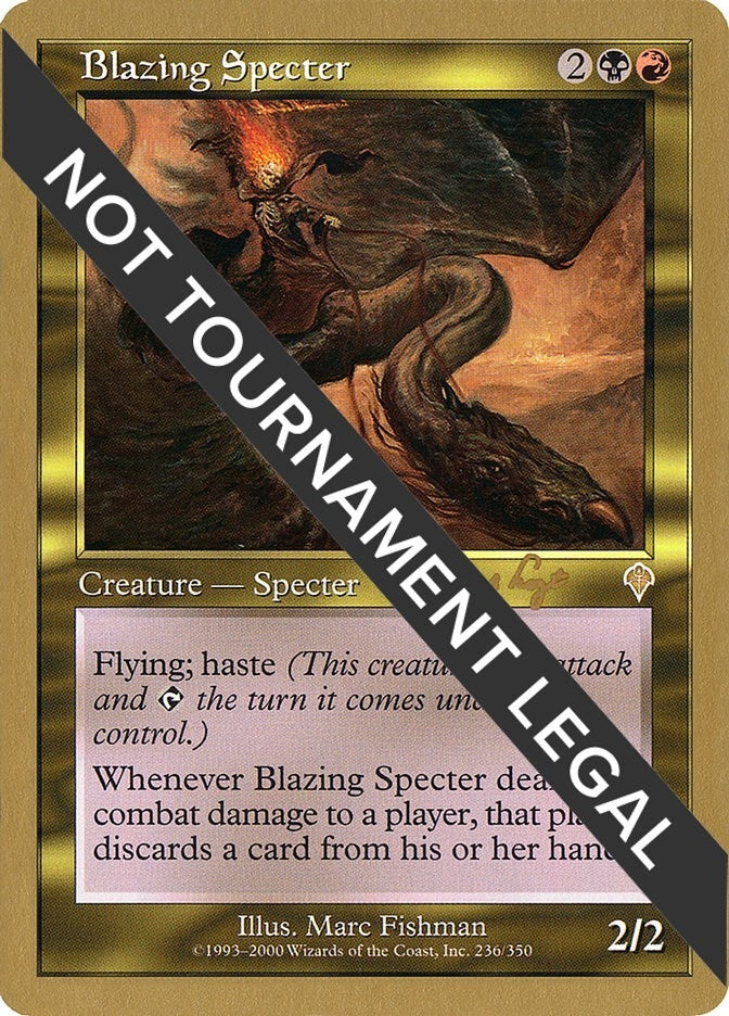 Image for Blazing Specter - 2001 Tom van de Logt (INV) [World Championship Decks]