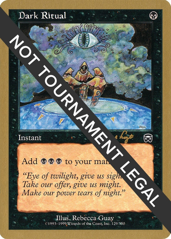 Image for Dark Ritual - 2001 Tom van de Logt (MMQ) [World Championship Decks]