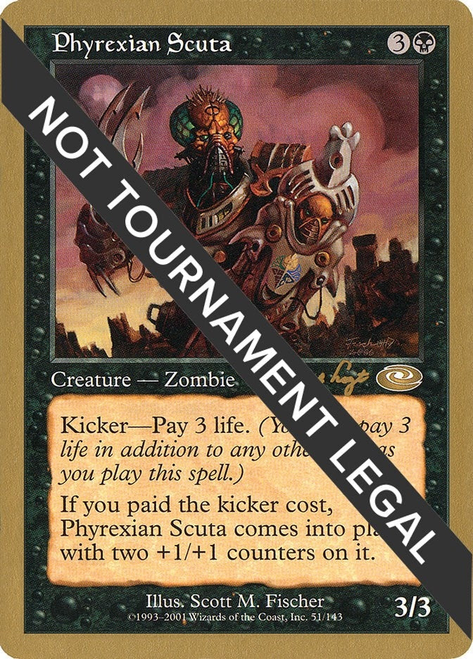 Image for Phyrexian Scuta - 2001 Tom van de Logt (PLS) [World Championship Decks]