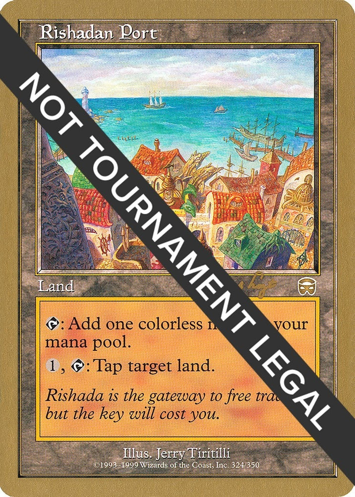 Image for Rishadan Port - 2001 Tom van de Logt (MMQ) - Magic: The Gathering