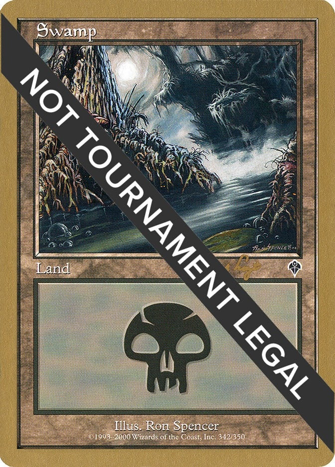 Image for Swamp (342) - 2001 Tom van de Logt (INV) - Magic: The Gathering