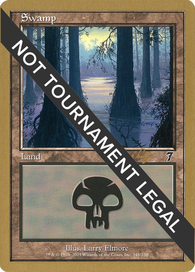 Image for Swamp (348) - 2001 Tom van de Logt (7ED) - Magic: The Gathering