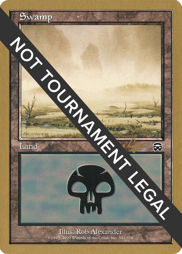 Image for Swamp (341) - 2001 Tom van de Logt (MMQ) [World Championship Decks]