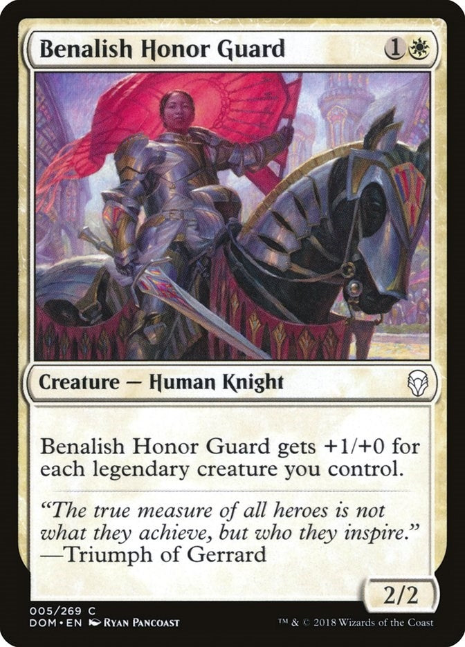 Image for Benalish Honor Guard (5) [Dominaria]