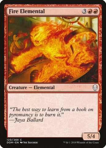 Image for Fire Elemental (120) [Dominaria]