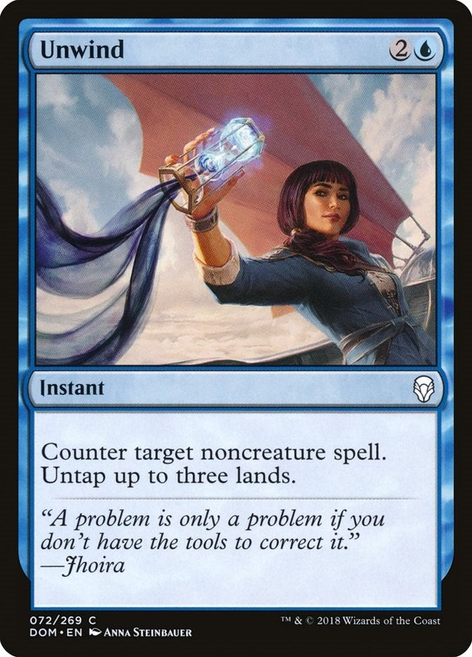Image for Unwind (72) [Dominaria]