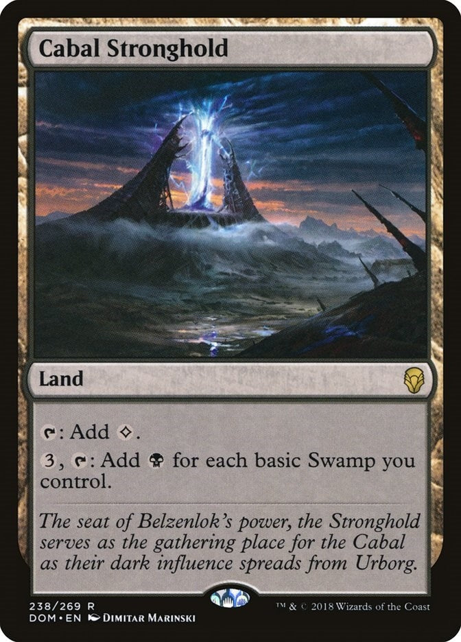 Image for Cabal Stronghold (238) [Dominaria]