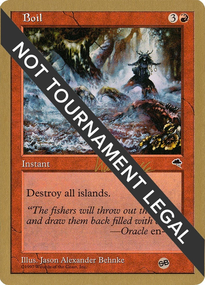 Image for Boil - 1999 Kai Budde (TMP) (SB) [World Championship Decks]