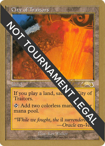 Image for City of Traitors - 1999 Kai Budde (EXO) [World Championship Decks]