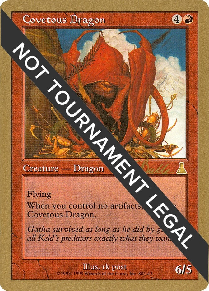 Image for Covetous Dragon - 1999 Kai Budde (UDS) [World Championship Decks]