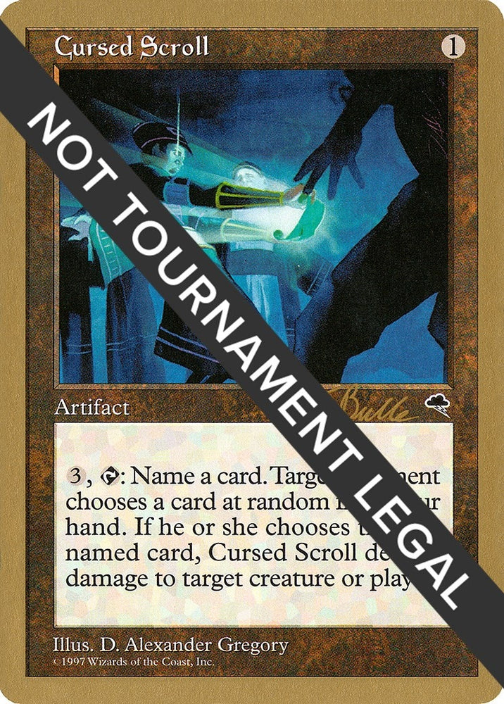 Image for Cursed Scroll - 1999 Kai Budde (TMP) [World Championship Decks]