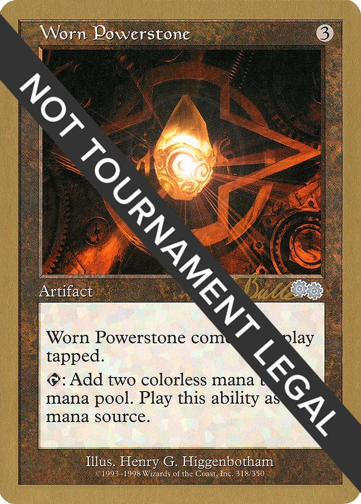 Image for Worn Powerstone - 1999 Kai Budde (USG) - Magic: The Gathering