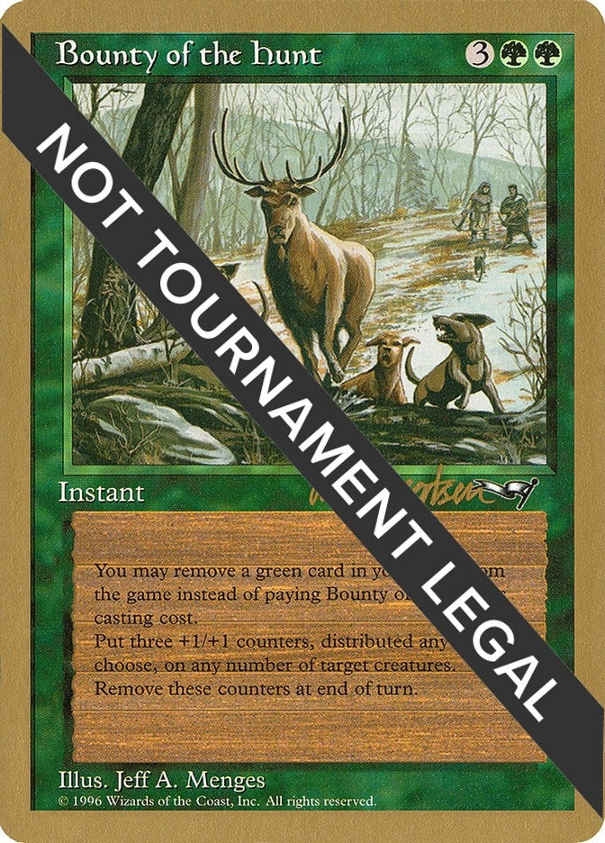 Image for Bounty of the Hunt - 1997 Svend Geertsen (ALL) (SB) [World Championship Decks]
