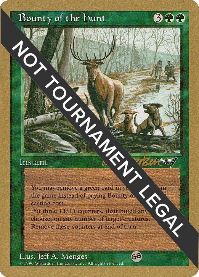 Image for Bounty of the Hunt - 1997 Svend Geertsen (ALL) [World Championship Decks]