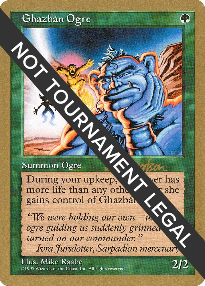 Image for Ghazban Ogre - 1997 Svend Geertsen (5ED) [World Championship Decks]
