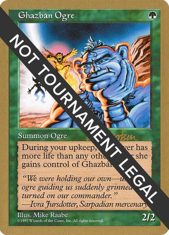 Image for Ghazban Ogre - 1997 Svend Geertsen (5ED) [World Championship Decks]