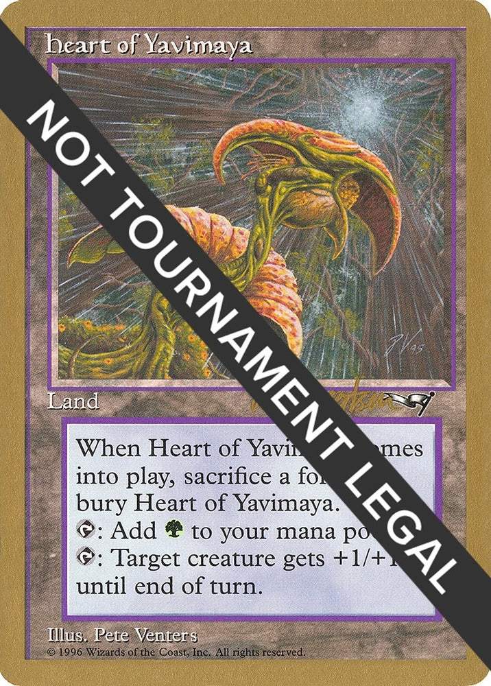 Image for Heart of Yavimaya - 1997 Svend Geertsen (ALL) [World Championship Decks]