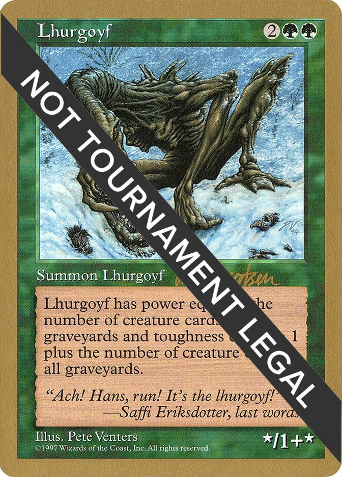 Image for Lhurgoyf - 1997 Svend Geertsen (5ED) [World Championship Decks]