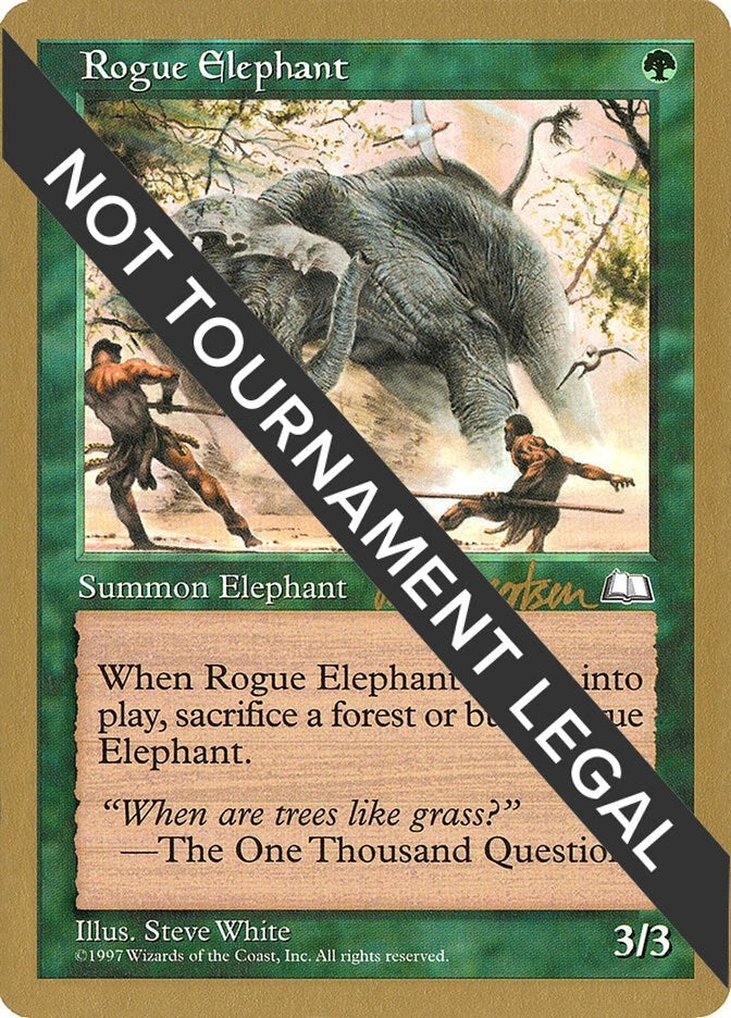 Image for Rogue Elephant - 1997 Svend Geertsen (WTH) - Magic: The Gathering