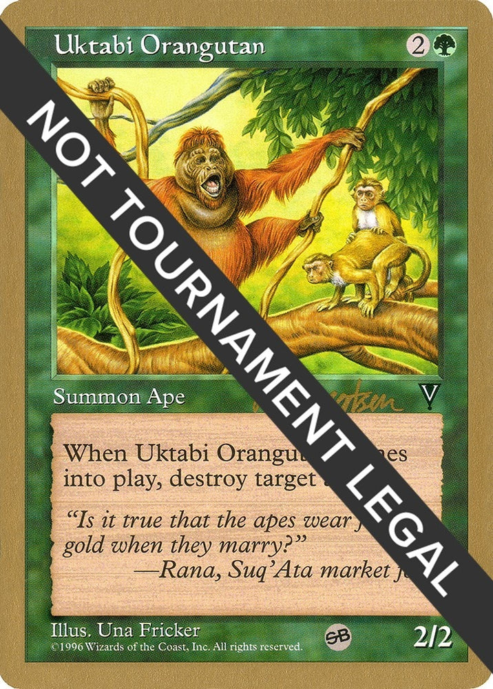 Image for Uktabi Orangutan - 1997 Svend Geertsen (VIS) (SB) [World Championship Decks]