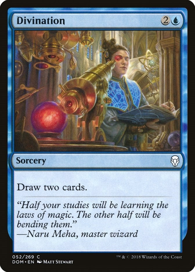 Image for Divination (52) [Dominaria]