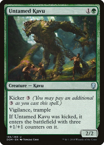 Image for Untamed Kavu (186) [Dominaria]