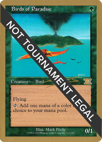 Image for Birds of Paradise - 2000 Nicolas Labarre (6ED) [World Championship Decks]