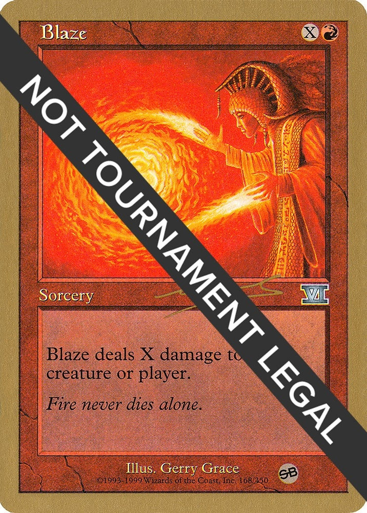 Image for Blaze - 2000 Nicolas Labarre (6ED) (SB) [World Championship Decks]