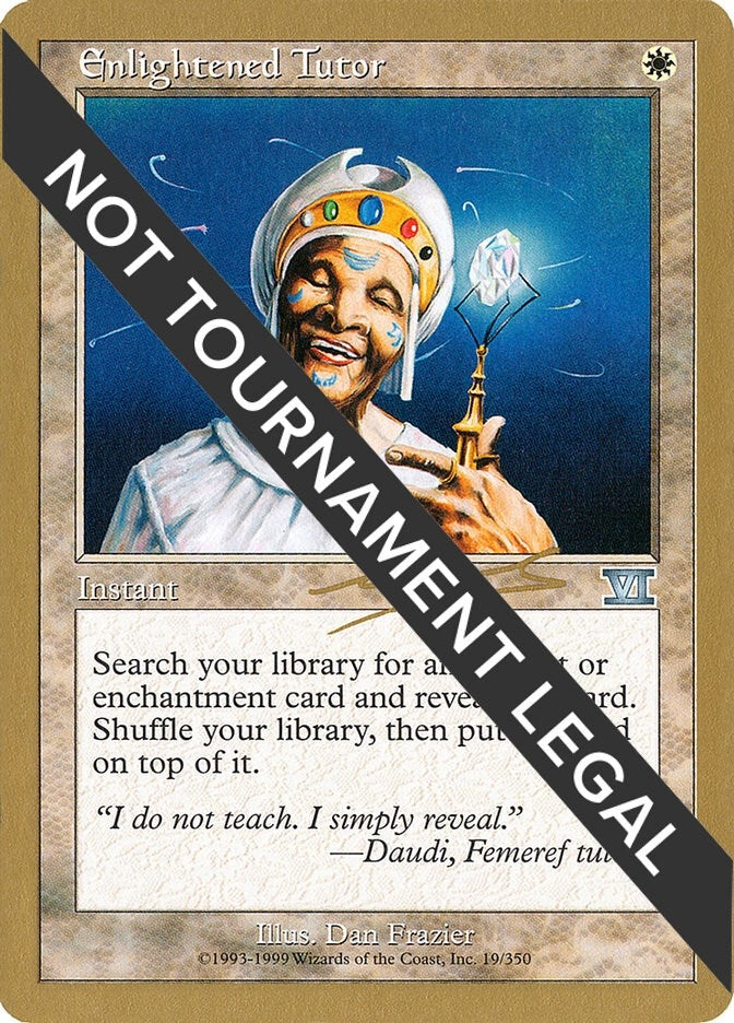 Image for Enlightened Tutor - 2000 Nicolas Labarre (6ED) [World Championship Decks]