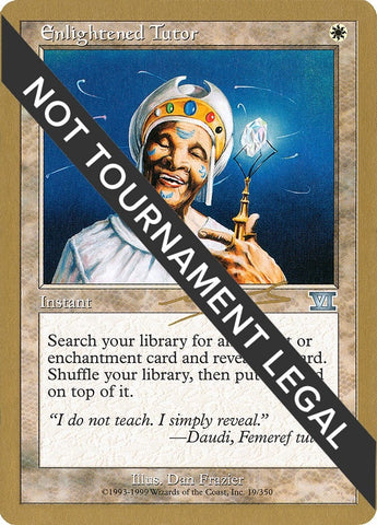 Image for Enlightened Tutor - 2000 Nicolas Labarre (6ED) [World Championship Decks]