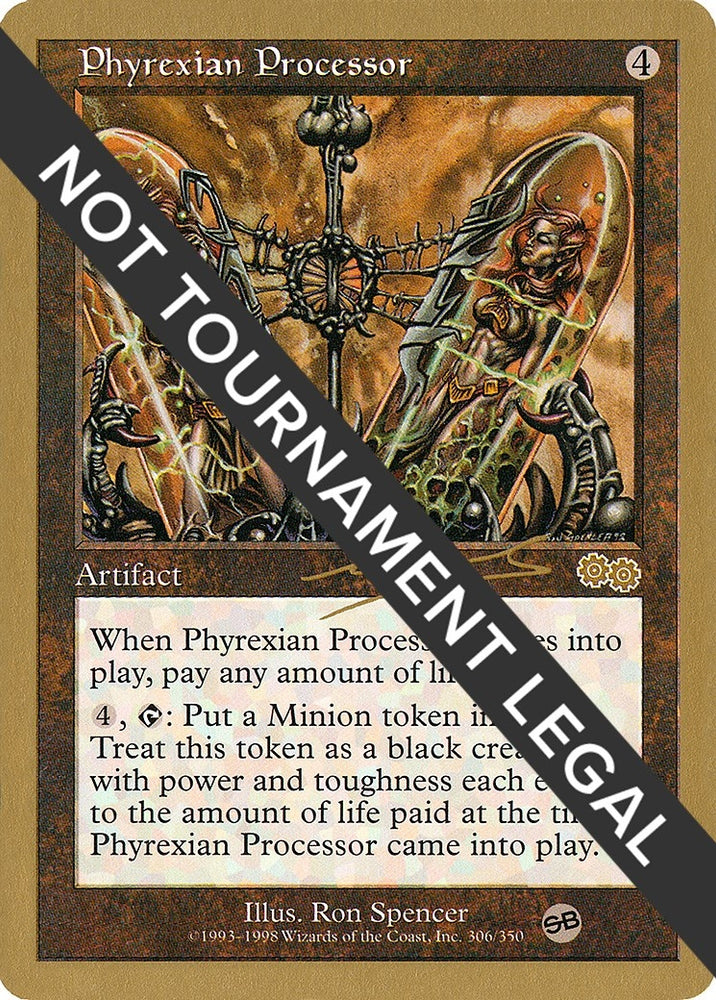 Image for Phyrexian Processor - 2000 Nicolas Labarre (USG) (SB) [World Championship Decks]