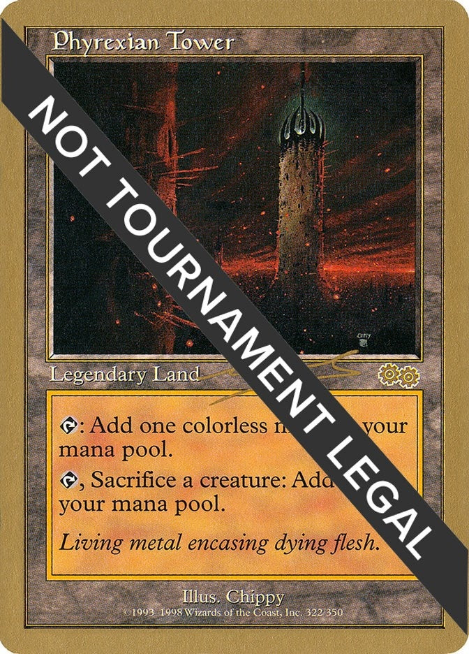 Image for Phyrexian Tower - 2000 Nicolas Labarre (USG) [World Championship Decks]