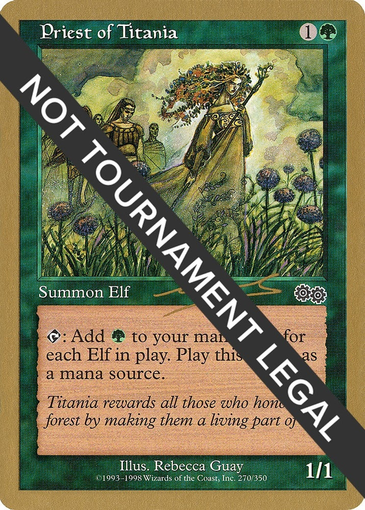 Image for Priest of Titania - 2000 Nicolas Labarre (USG) [World Championship Decks]