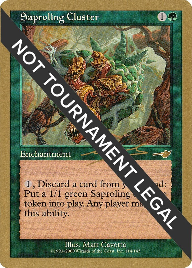 Image for Saproling Cluster - 2000 Nicolas Labarre (NMS) [World Championship Decks]