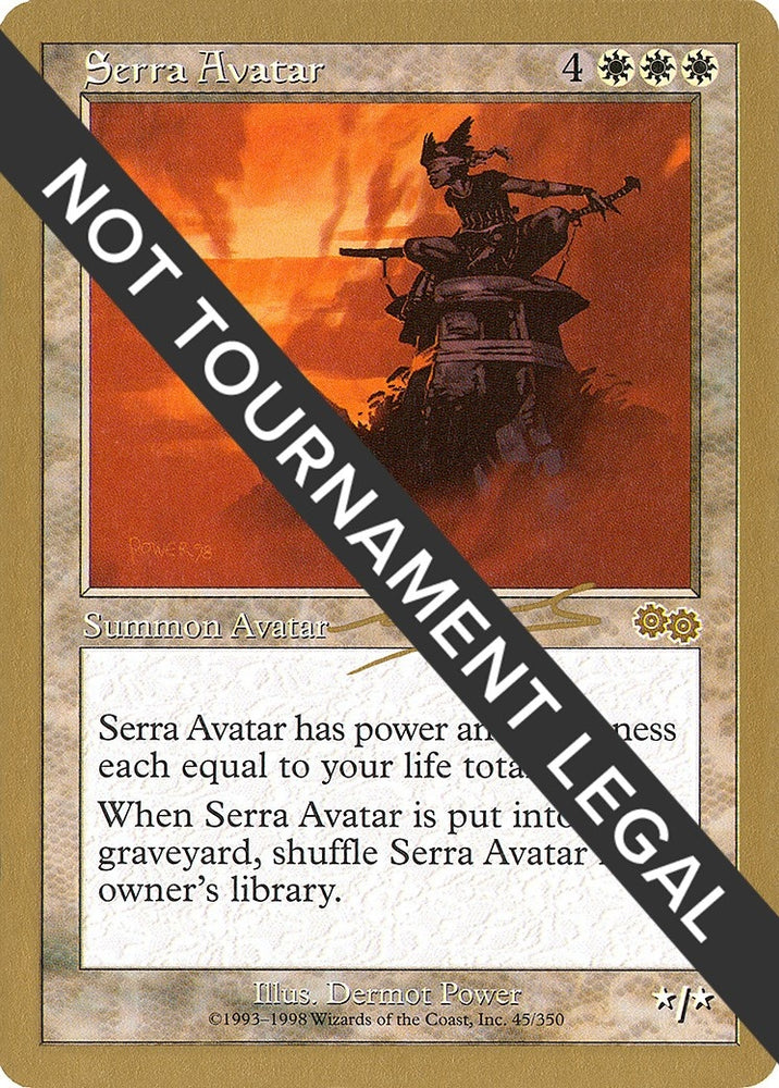 Image for Serra Avatar - 2000 Nicolas Labarre (USG) [World Championship Decks]