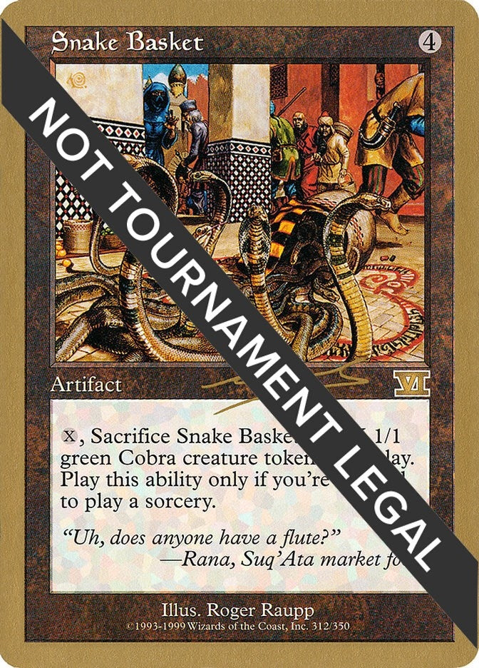Image for Snake Basket - 2000 Nicolas Labarre (6ED) [World Championship Decks]
