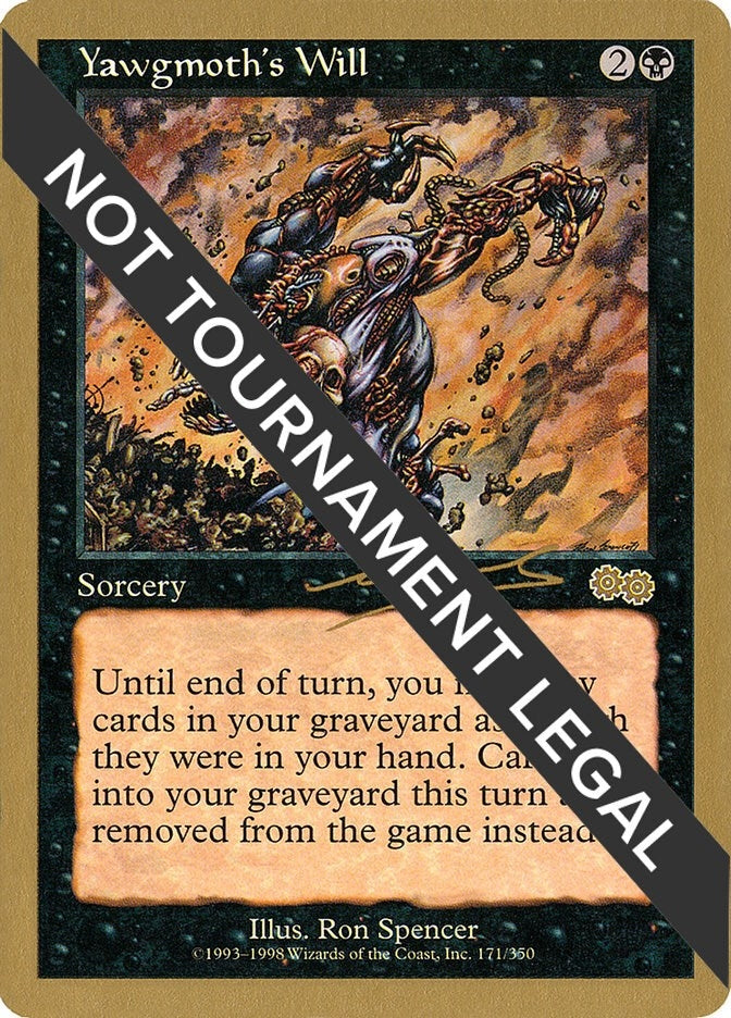 Image for Yawgmoth's Will - 2000 Nicolas Labarre (USG) - Magic: The Gathering