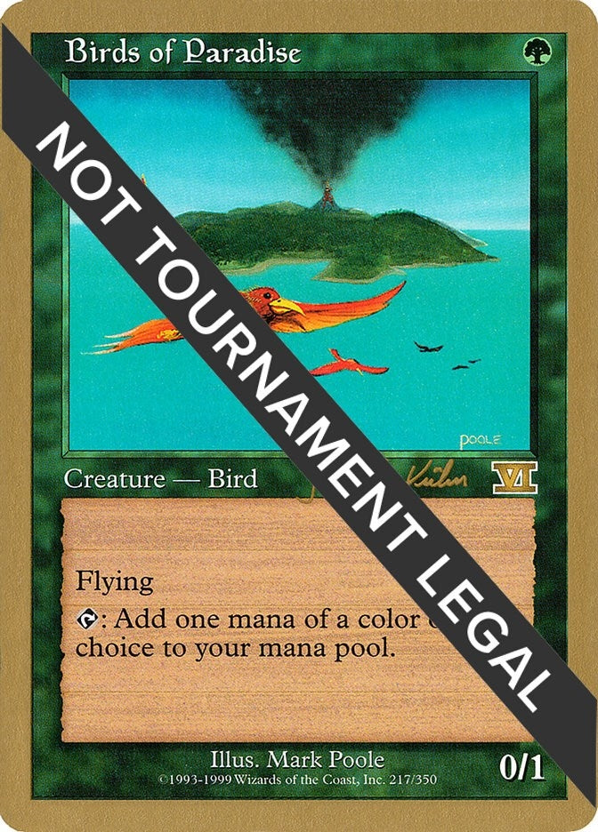 Image for Birds of Paradise - 2000 Janosch Kuhn (6ED) [World Championship Decks]