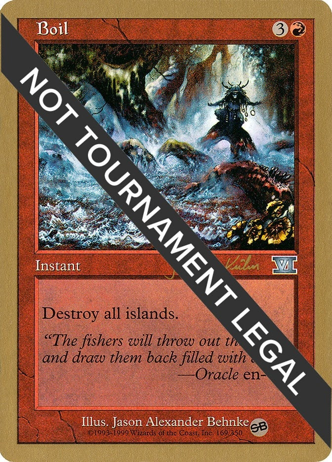 Image for Boil - 2000 Janosch Kuhn (6ED) (SB) [World Championship Decks]