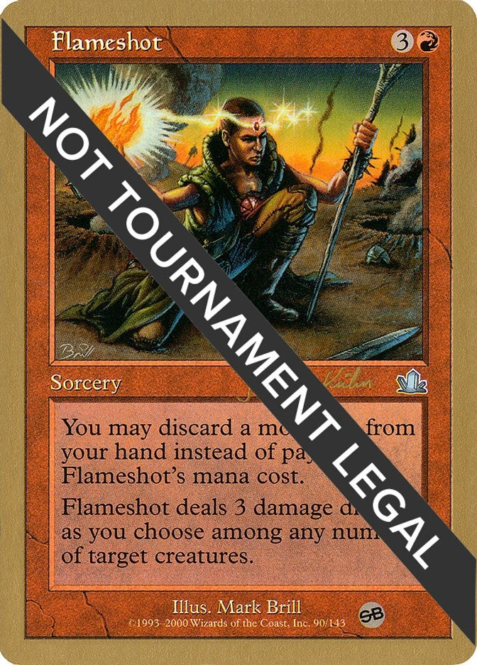 Image for Flameshot - 2000 Janosch Kuhn (PCY) (SB) [World Championship Decks]