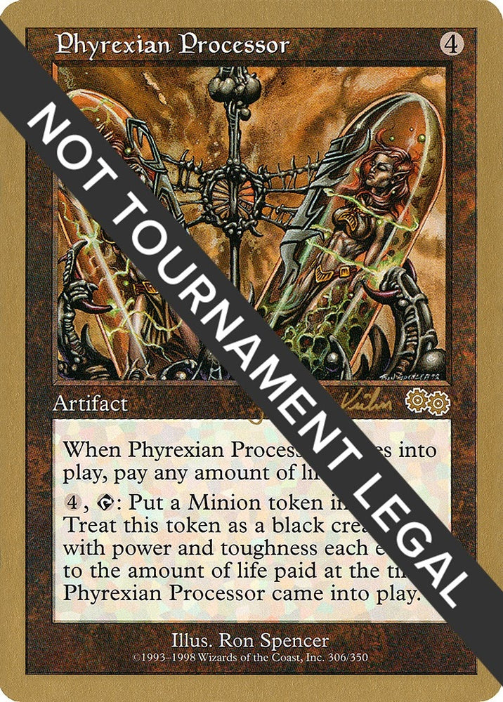 Image for Phyrexian Processor - 2000 Janosch Kuhn (USG) [World Championship Decks]