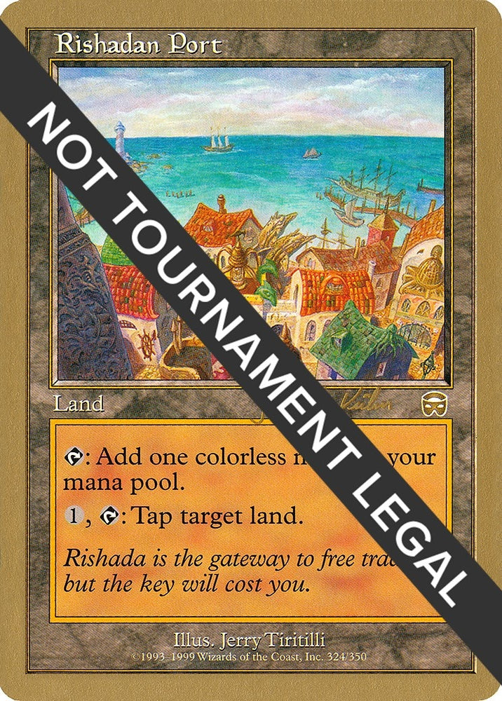 Image for Rishadan Port - 2000 Janosch Kuhn (MMQ) - Magic: The Gathering