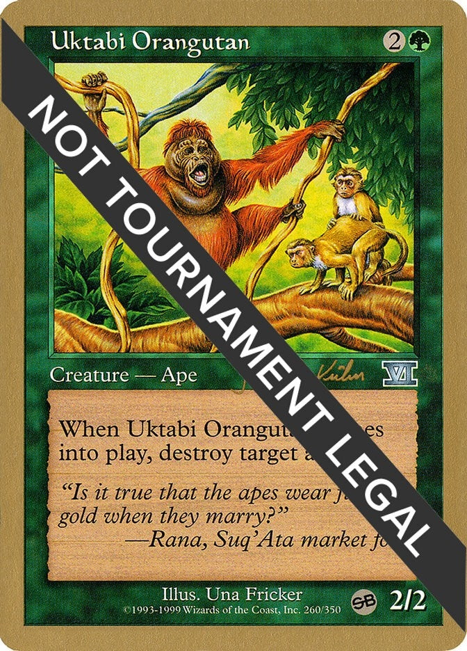 Image for Uktabi Orangutan - 2000 Janosch Kuhn (6ED) (SB) - Magic: The Gathering