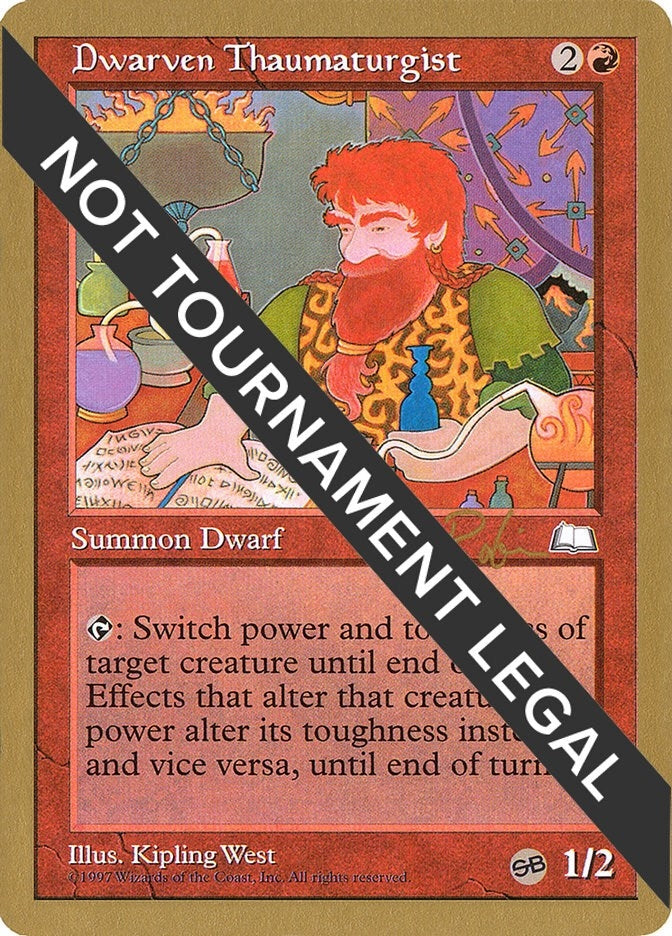 Image for Dwarven Thaumaturgist - 1998 Ben Rubin (WTH) (SB) [World Championship Decks]