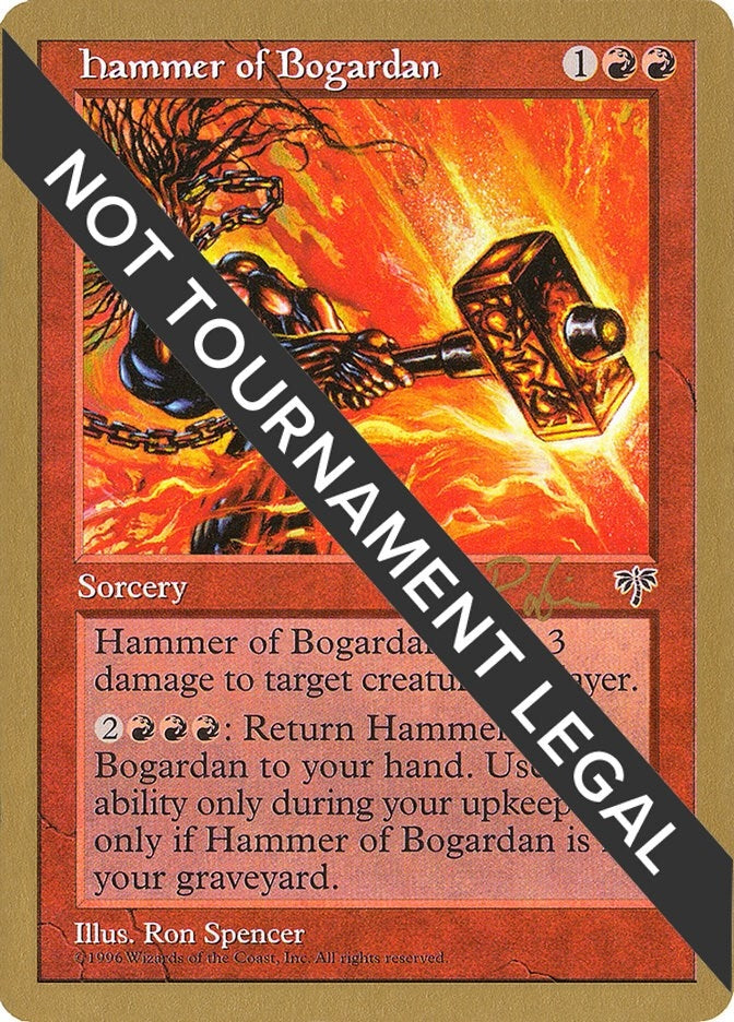 Image for Hammer of Bogardan - 1998 Ben Rubin (MIR) [World Championship Decks]