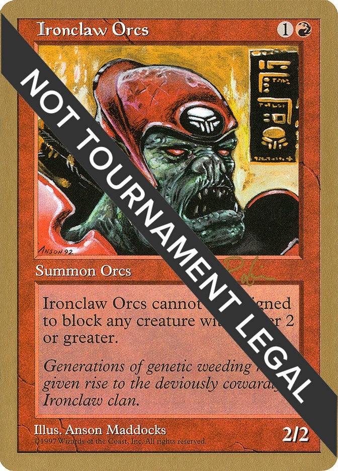 Image for Ironclaw Orcs - 1998 Ben Rubin (5ED) [World Championship Decks]