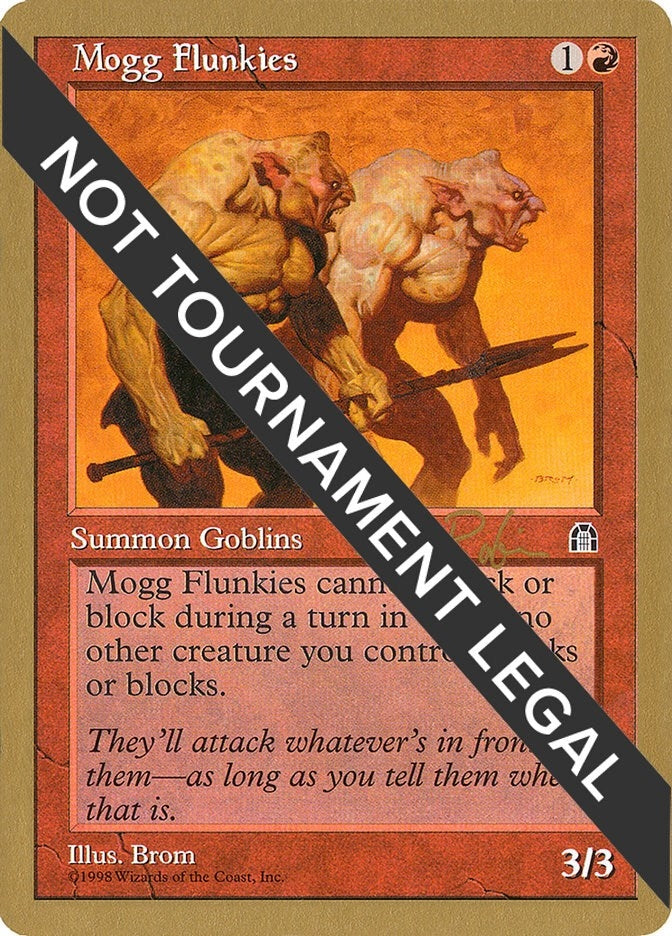 Image for Mogg Flunkies - 1998 Ben Rubin (STH) [World Championship Decks]